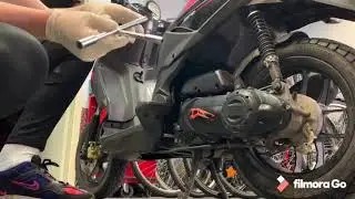 Distanzring/Drosselring entfernen | Aprilia sr 50 motard