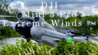 @DJI Mini 3 Pro Extreme Wind Test 50mph Gusts!