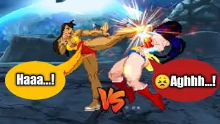 Wonder Woman VS Chun Li in Jump Force Mugen