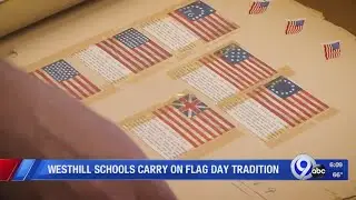 Westhill schools carry on flag day tradition