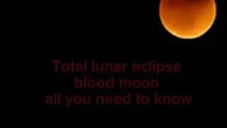 Why the moon turns red blood moon phenomenon explained 