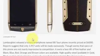 38 lakh ka mobile||#world_famous_mobile|| LAMBORGHINI 88 TAURI