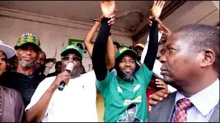 Atiku Abubakar Campaigns In Gwagwalada For Moses Paul Amid  Crowd Support 