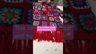 Is she crochet fast? #crochetpatterns #crocheter#crochetworld #crochet #crochetaddict #handmade
