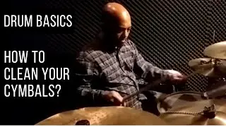 How to clean your Cymbals? - DRUM BASICS S01E03