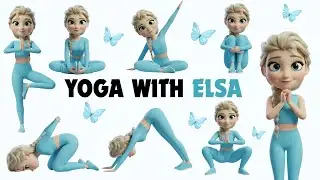 Mindful Yoga with Elsa | Yoga for Kids | Calmness, Flexibility & Confidence
