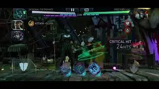 Batwoman the Drowned and Robin King are a perfect duo | Injustice 2 Mobile Solo Raid