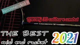 Lining 3D calibar x combat | raket terbaik 2021 |  harga MID END spek HIGH END | RECOMMENDED