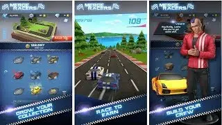 Merge Racers: Idle Car Empire + Racing Game