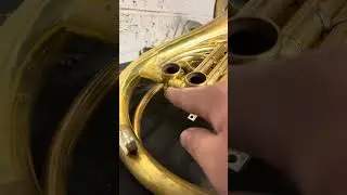 The Alexander 103's Cool Change Valve! #brassinstrument #frenchhorn #alexander103