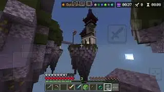 Epic Minecraft skywars gameplay! (The Hive)