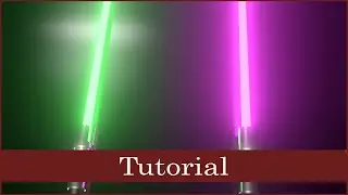 Cinema 4D Tutorial - Authentische Lichtschwertklingen #starwars