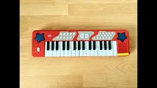 Children’s Chad Valley 32 Keys Toy Piano With LED Lights, Demo Songs #piano #chadvalley #toysworlduk