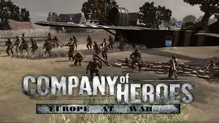 Company of Heroes Behind Enemy Lines (part15) 1vs2 Expert [Europe At War mod]