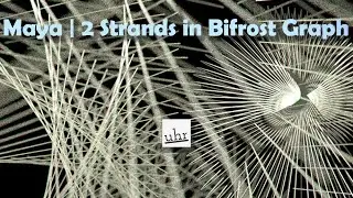 Maya: Bifrost Graph With 2 Strands And Arnold