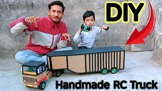 I Built a Handmade RC TATA Sigma Container Truck 😱 | Fully Working Cardboard Model