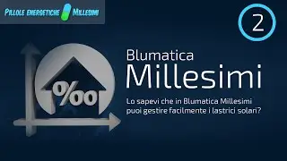 Pillola n°2 Blumatica Millesimi: Gestione Lastrici Solari