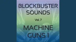 Gun Machine Gun Automatic 7.62 Caliber Ak-47 Burst Close Perspective 04 Warfare Sound, Sounds,...