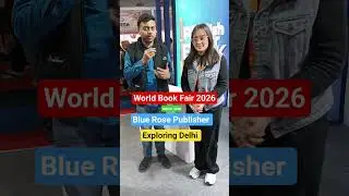 #ytshorts #exploringdelhi #delhidiaries #trendingshorts @BlueRosePublishers #bookfair2026