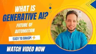 What is Generative AI? 🧠⚡ Unlock the Power of Generative AI in Simple Words!