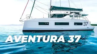 300 000 &euro; Catamaran | Aventura 37 | 2023 Cannes Yacht Festival | Walkaround