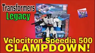 Transformers Legacy Velocitron Speedia 500 Clampdown - GotBot True Review NUMBER 1016