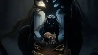 The Big Cat Who Protected Them All Night 🐾🌙 | Emotional Animal Story