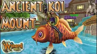 Wizard101: ANCIENT KOI Mount Review