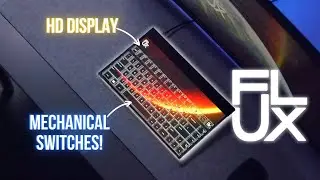 Mechanical Keyboard with HD Display! Flux Keyboard
