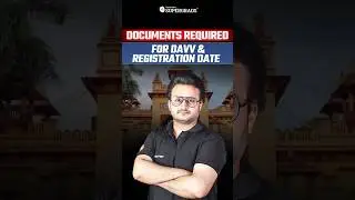 DAVV Indore Admission 2025 | Registration Date & Documents Required After CUET 2025 📝| #shorts
