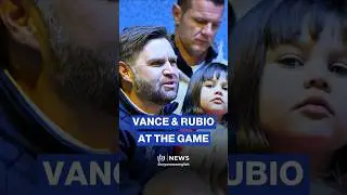 Vance, Rubio attend ice hockey game at Milan-Cortina Winter Olympics