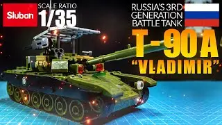 Russian Military Tank | Sluban IFR T90 AS B1257 | Lego Compatible