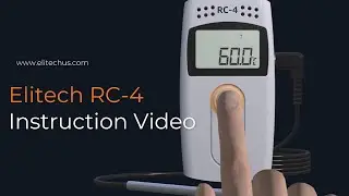 How to Setup the Elitech Data Logger RC-4