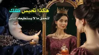 سر يجعلك تحقق أشياء يتهافتون الناس عليها (عن طريق حبس ظلالك بأبسط طريقة)👁💎✨