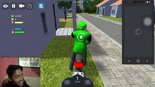 Mencari nafkah dengan cara ngojek 