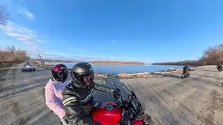 Motorcycle Ride - Grafton IL River Road - December 26th, 2025