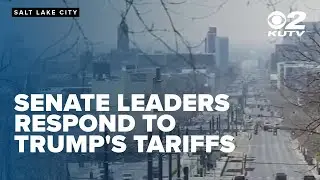 Utah Senate leaders respond to Trump's tariffs, weigh economic impact
