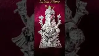 Silver Ganesha Idol - Silver Gifts and Return Gifts Ideas - Salem Silver Palace - 6382456939