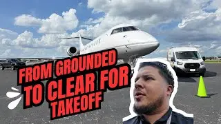 A day as an Aircraft mechanic : Gulfstream G280 + Global 5000 Private Jet Maintenance