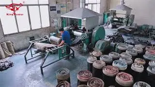Wrapped Belt Production Process#VBelt #RubberBelt #IndustrialBelts #AutomotiveParts