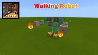 How To Make Walking Robot in Super Crafting and Building 2020 #86