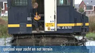 Van Dijk geo- en milieutechniek: sonderen met de 6x6 bandenwagen en de rups
