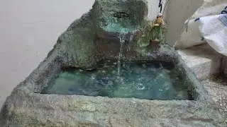 FUENTE PARA PESEBRE MUY FACIL DE CONSTRUIR
