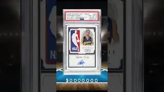 Rare Steph Curry Basketball Card The Most Expensive Ever! #sportscards #basketball
