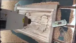 4Axis CNC Wood Router Machine With Rotary Attachment | Available on IndiaMART