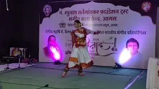 Himani Pandey  Classical Dance Kathak Performance On Jhaptaal at Ninaad Festival Agra 2025