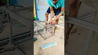 MS pipe chair 🪑 making 🔥#shorts #shortvideo #welding #fabrication #doors #chair #work