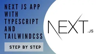 How to create next JS app with typescript and tailwindCSS || React JS ||