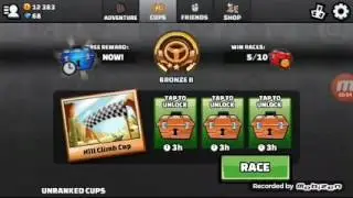 Trecem in bronz trei hill climb 2