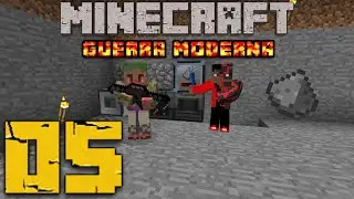 Minecraft Guerra Moderna #5 farm automática de pólvora!